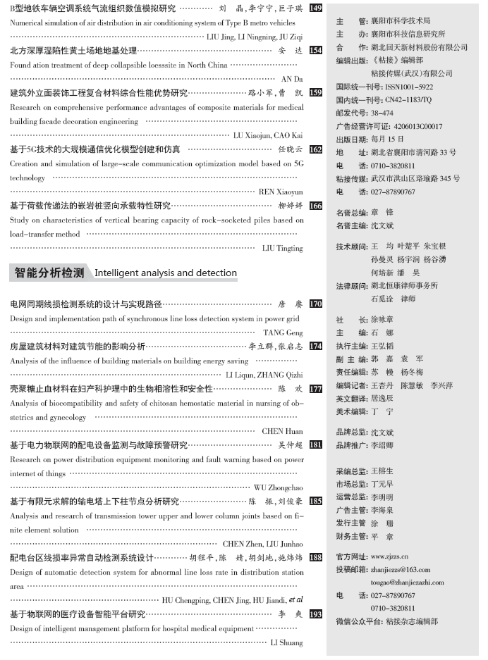 2022年第5期目录